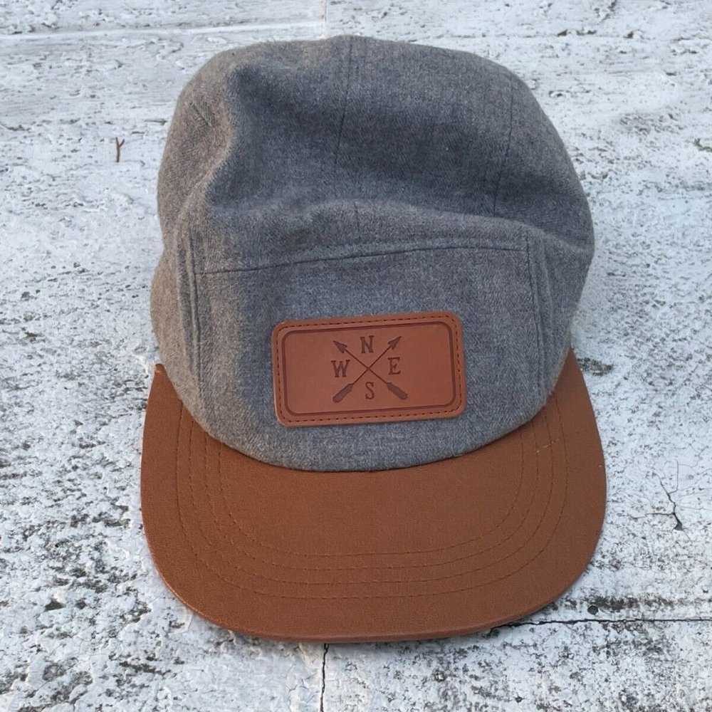 Mossimo Supply CO Women Hat Gray/Brown Baseball Cap Size adjustable
